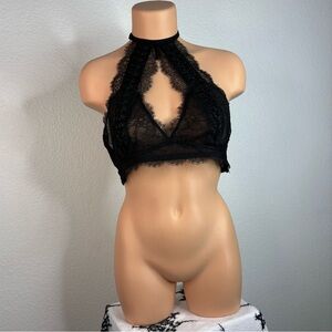 Lacy halter top bra Victorias Secret